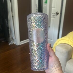 Iridescent Starbucks tumbler- rare!